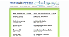 Desktop Screenshot of bestbeadshow.com
